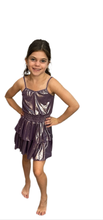 Load image into Gallery viewer, Metallic Pleated Tank Dress | FBZ