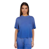 Ombre Hester Crop Boxy Tee | Michael Lauren