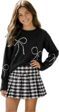 Load image into Gallery viewer, Houndstooth Pleated Skort | FBZ