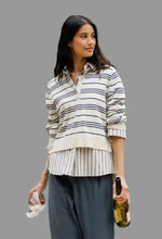 Load image into Gallery viewer, Ximena Stripe Sweater | perfectwhitetee