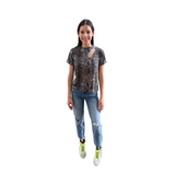Snake Print Lagos Tee | LNA