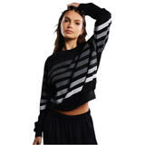 Exon With Ombré Stripes Pullover | Michael Lauren
