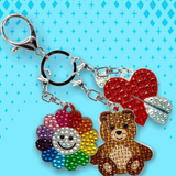 Charm Holder Keychain | StickerBeans