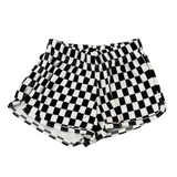 Checkered Sweat Shorts | FBZ