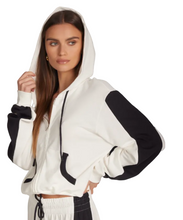 Load image into Gallery viewer, Nix Color Block Zip Hoodie | Michael Lauren
