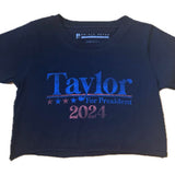 Taylor For President Crop Tee | PRINCE PETER