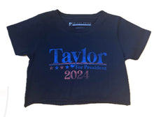 Load image into Gallery viewer, Taylor For President Crop Sweatshirt | PRINCE PETER
