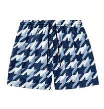 Load image into Gallery viewer, Navy Houndstooth Shorts | The Drip Shop
