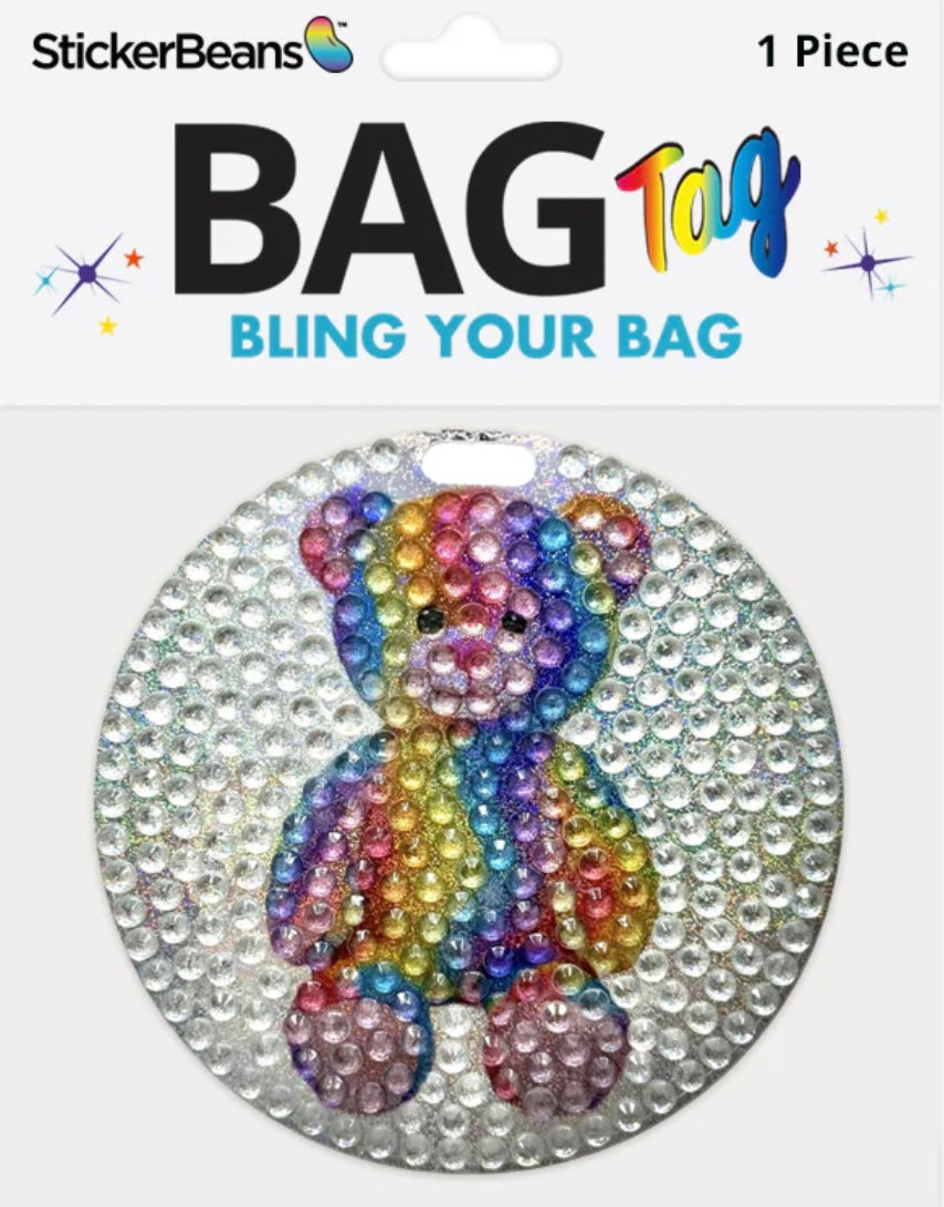 StickerBeans Bear Bag Tag - Thumbnail 4