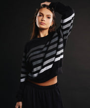 Load image into Gallery viewer, Exon With Ombré Stripes Pullover | Michael Lauren
