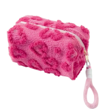 Fuzzy Heart Pouch