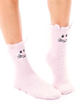 Load image into Gallery viewer, BUNNY FUZZY SOCKS
