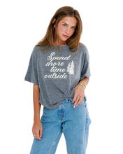 Load image into Gallery viewer, Spend More Time Outside- Boyfriend Tee | SUNNY SOMEWHERE
