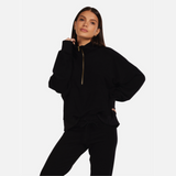 Fira Raglan Half Zip Pullover | Michael Lauren