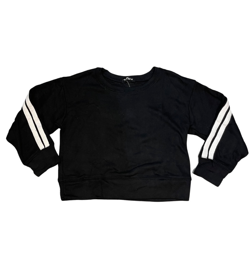 Striped Sleeve Sweatshirt | FBZ