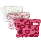 Large Heart Makeup Bag
