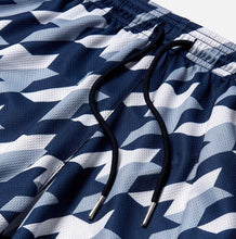 Load image into Gallery viewer, Navy Houndstooth Shorts | The Drip Shop

