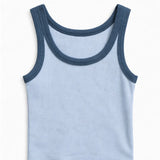 Spencer Retro Contrast Trim Tank | KatieJ NYC