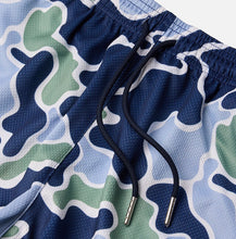 Load image into Gallery viewer, Navy Camo Shorts | The Drip Shop
