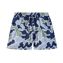 Load image into Gallery viewer, Navy Camo Shorts | The Drip Shop
