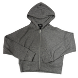 Ribbed Zip Up Hoodie | FBZ