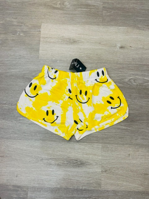 Smiley Face Sweat Shorts | FBZ