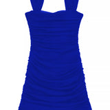 Junior Joey Solid Sweetheart Mesh Dress | KatieJ NYC