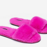 Esther Vegan Fur Slippers | Generation Love