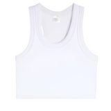 Crop Ribbed Tank | Suzette