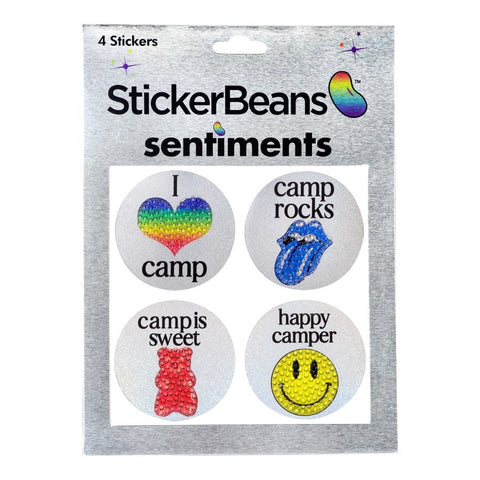 Camp Sentiments | StickerBeans