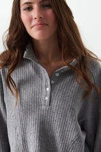 Load image into Gallery viewer, Crosby Ribbed Button Pull Over | THEME NYC
