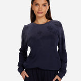 Navy Splash Dorsey Pullover | Michael Lauren
