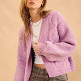 Kristian Open Cardigan Sweater | JOHN & JENN