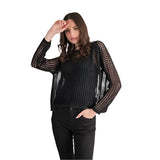 Mesh Lightweight Sweater | STITCHDROP