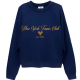 NY Tennis Club Raglan Sweatshirt | SUNNY SOMEWHERE