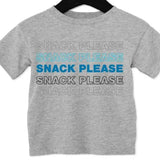Snack Please Blue Ombre Tee