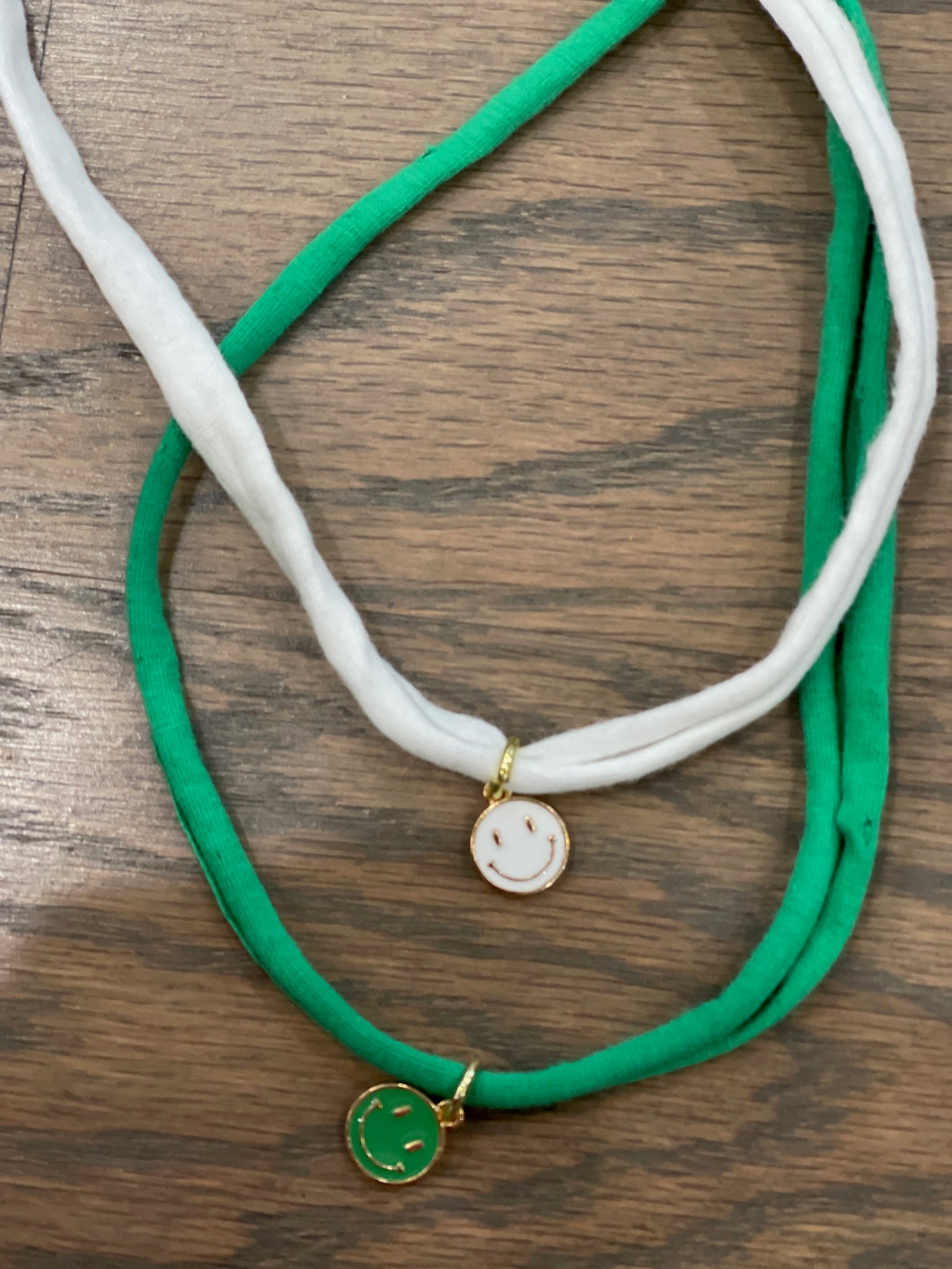 Smiley Face Necklace (set of 2) | Austyn Parker
