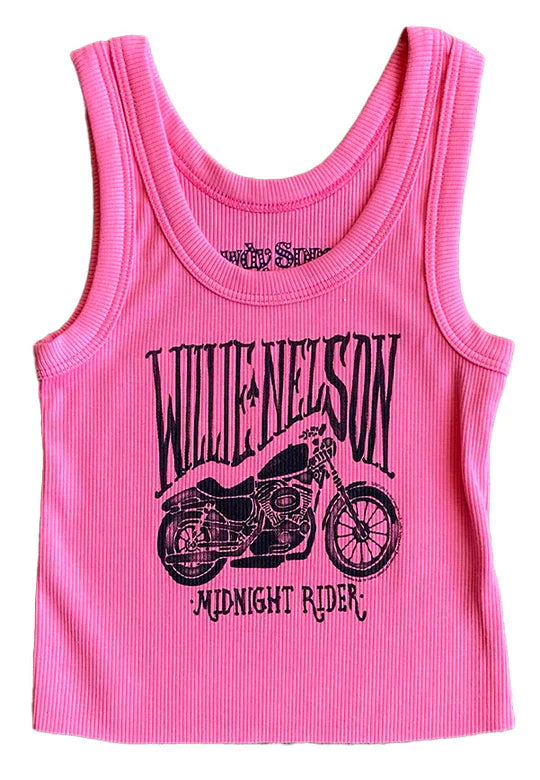 Willie Nelson Crop Tank | ROWDY SPROUT