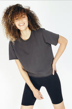 Load image into Gallery viewer, Eddie Tee with Raw Hem | perfectwhitetee
