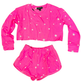 Neon Star Crop Sweatshirt| FBZ