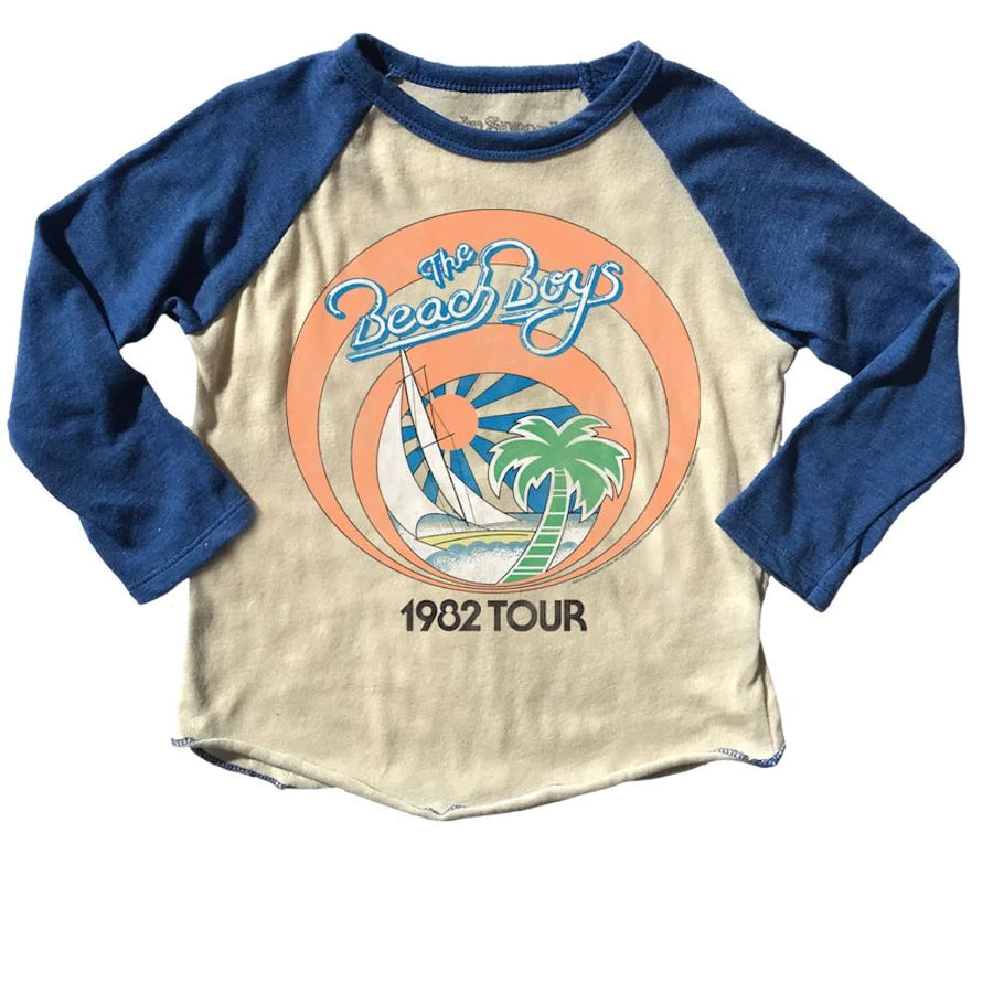 Beach Boys Raglan Tee | ROWDY SPROUT